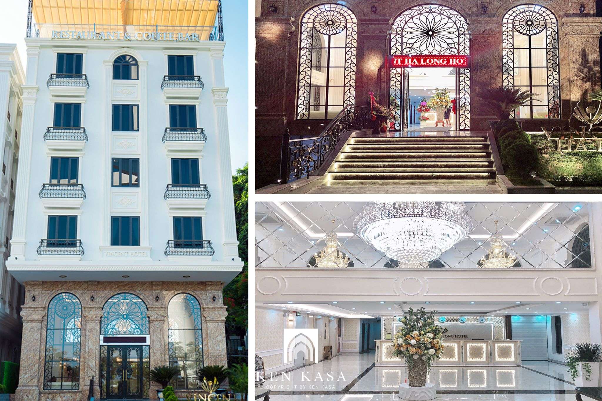 Review Vincent Ha Long Hotel mang phong cách thiết kế tân cổ điển ấn tượng